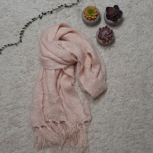 Unbelievably Soft Powder Pink Scarf
